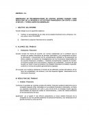 EMPRESA S.A. MEMORANDO DE RECOMENDACIONES DE CONTROL INTERNO SURGIDO COMO RESULTADO DE LA REVISIÓN A LOS ESTADOS FINANCIEROS CON CORTE A JUNIO 30 DE 2015, Y OTROS ASPECTOS GENERALES