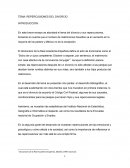 Como son las Repercusiones del divorcio