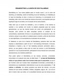 BRANDKETING LA UNIÓN DE DOS PALABRAS