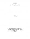 GESTION DEL TALENTO HUMANO. PORTAFOLIO
