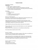 ESCENARIO: EL BANCO Techo de Cristal