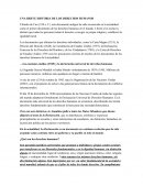 Cuales son los Los derechos humanos y de discapacitados