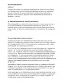 El control disciplinario