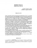 El nuevo Parcial procesal penal UBP