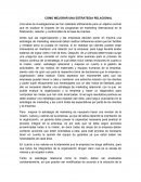 COMO MEJORAR UNA ESTRATEGIA RELACIONAL