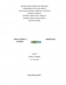 UN ENSAYO SOBRE LA INAMOVILIDAD PATERNAL.