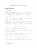 EJEMPLOS DE POLÍTICAS CONTABLES