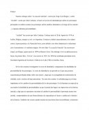 Ensayo lengua casa de Asterion y Axolotl