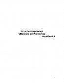 Verificación de los criterios de aceptación