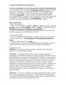CONTRATO INDIVIDUAL DE TRABAJO