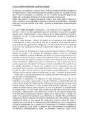 Crisis y conflicto institucional y posibles abordajes