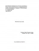 DESARROLLO HUMANO Y PROFESIONAL. PROYECTO DE VIDA
