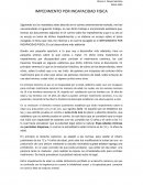 IMPEDIMENTO POR INCAPACIDAD FISICA