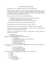 CUESTIONARIO FORMULACIÓN. Página 1