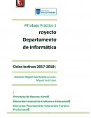 Proyecto Departamento de Informática