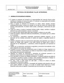 PROTOCOLO DE SEGURIDAD TALLER NETWORKING