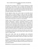 Que el ruido de hoy no nos impida escuchar la melodía del mañana