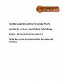 Ensayo de los antecedentes de una tienda minorista