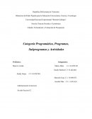 Cátedra: Formulación y Evaluación de Presupuesto