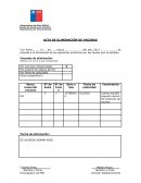 Acta de eliminación de vacunas