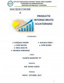 Ensayo PIB Ecuador 2015 2016