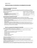 Sistemas de apoyo a las decisiones e investigación de mercados