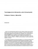 Tecnologías de la Información y de la Comunicación