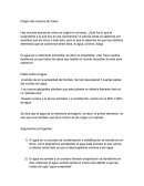 Origen del universo de Tales