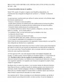 BREVE EVOLUCIÓN HISTÓRICA DEL SISTEMA EDUCATIVO ENTRE LOS AÑOS DE 1830 – 1920