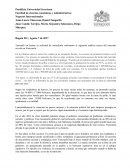 Facultad de ciencias económicas y administrativas Negocios Internacionales