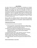 Aula virtual. Componentes del aula virtual