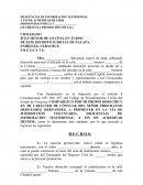 Diligencias de Información Testimonial