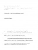 FUNDAMENTOS DE LA ADMINITRACION V1 ¿QUE TIPO DE ADMINISTRACION SE APLICA?