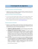 Homologación de asignaturas