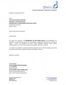 Asunto: Solicitud de información