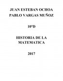 VIAJANDO ATRAVES DE LA HISTORIA DE LAS MATEMATICAS