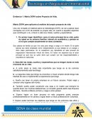 Evidencia 1: Matriz DOFA sobre Proyecto de Vida