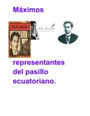 Máximos representantes del pasillo ecuatoriano