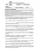 SIMCE. OBJETIVO DE APRENDIZAJE