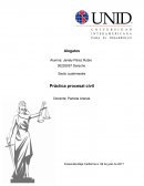 Alegatos juicio ordinario civil