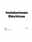 Cálculos eléctricos Vivienda unifamiliar