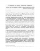 El Trabajo de los Adultos Mayores en Guatemala