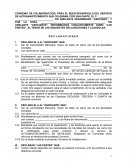 CONVENIO DE COLABORACIÓN, PARA EL BUEN DESARROLLO DEL SERVICIO DE AUTOABASTECIMIENTO QUE CELEBRAN