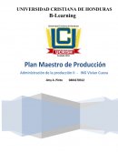 Concepto del Plan Maestro de produccion