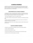 CARACTERÍSTICAS DE LA NOVELA PICARESCA