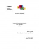 INVESTIGACION DE OPERACIONES II Tarea Integradora