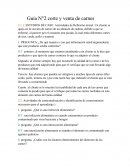 Guía N°2 corte y venta de carnes