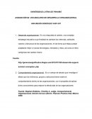 ASIGNACIÓN #4: VOCABULARIO DE DESARROLLO ORGANIZACIONAL