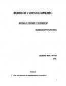 IDENTIDAD Y EMPODERAMIENTO MODELO, TEORIA Y TENDENCIA