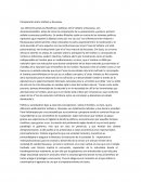 Comparación entre Voltaire y Rousseau